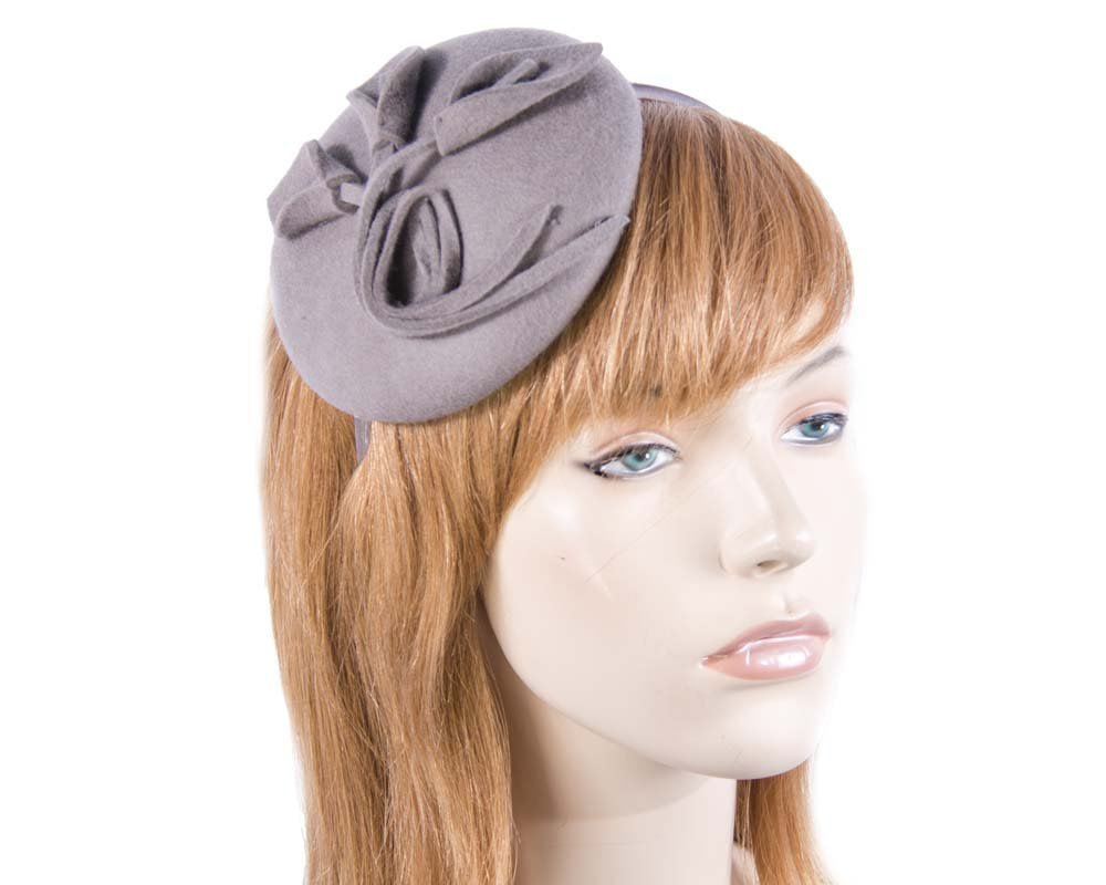 Small grey winter pillbox Max Alexander buy online in Aus J297G - Hats From OZ