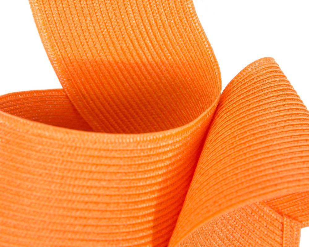 Modern orange fascinator by Max Alexander - Image 5