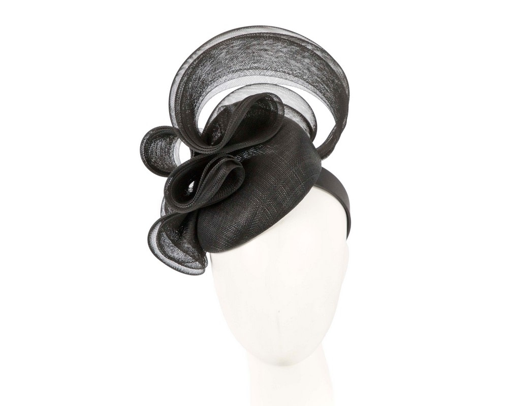 Black racing fascinator by Fillies Collection S255 - Hats From OZ