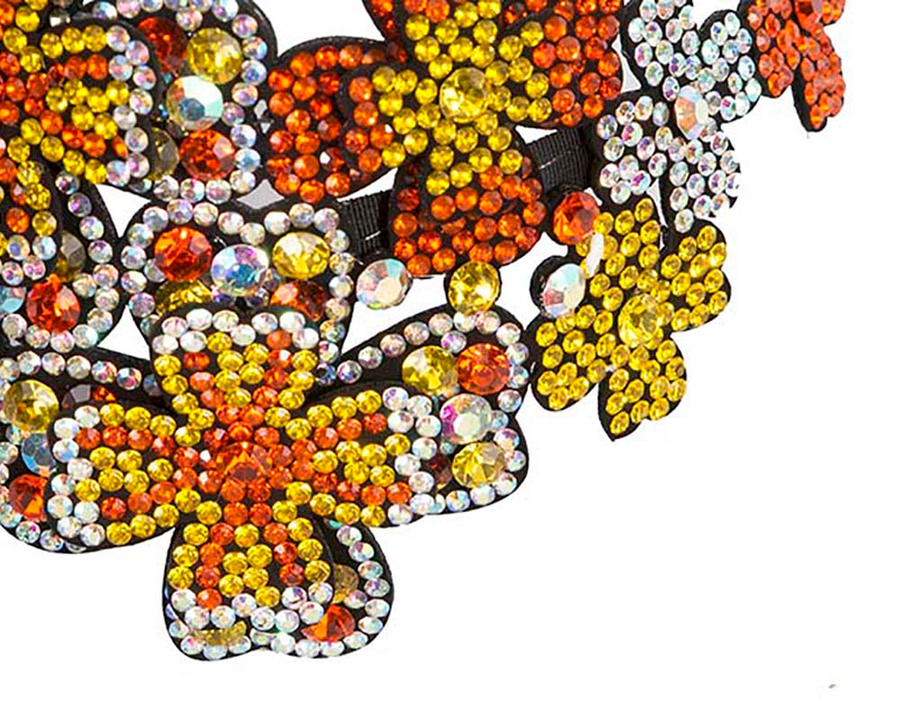 Crystals fascinator headband by Max Alexander CU625OR - Image 3