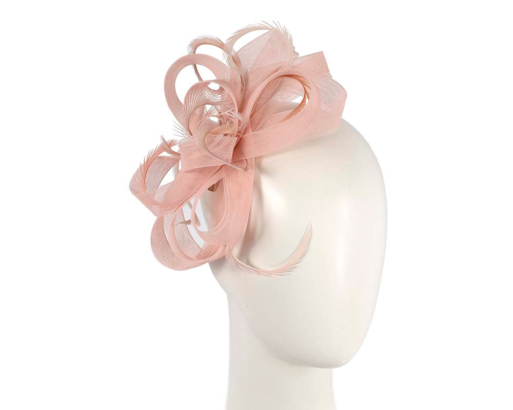 Exlusive pink fascinator clip by Cupids Millinery - Hats From OZ