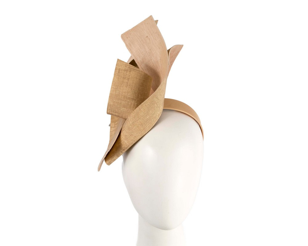 Elegant gold fascinator by Fillies Collection - Hats From OZ