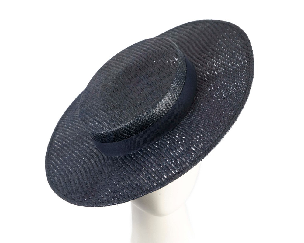 Navy boater hat by Max Alexander - Hats From OZ