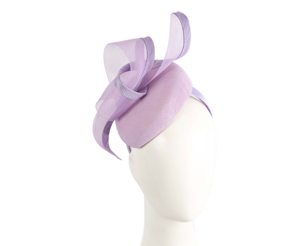 Lilac pillbox fascinator by Fillies Collection - Hats From OZ