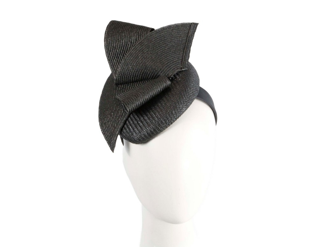 Black pillbox fascinator by Fillies Collection - Hats From OZ
