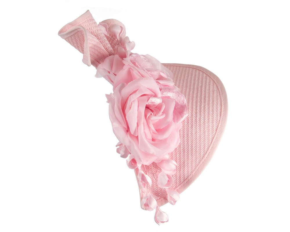 Pink racing fascinator by Fillies Collection - Hats From OZ Pink racing fascinator by Fillies Collection - Image 4