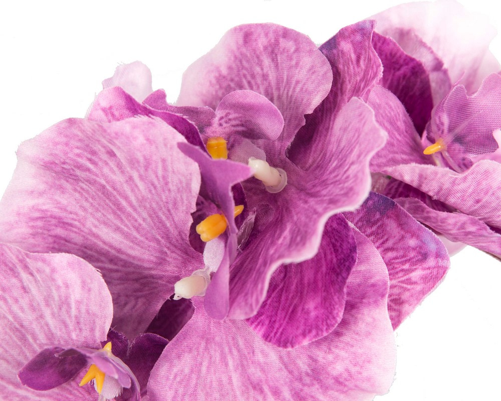 Bespoke violet orchid flower headband by Fillies Collection - Hats From OZ Bespoke violet orchid flower headband by Fillies Collection - Image 3