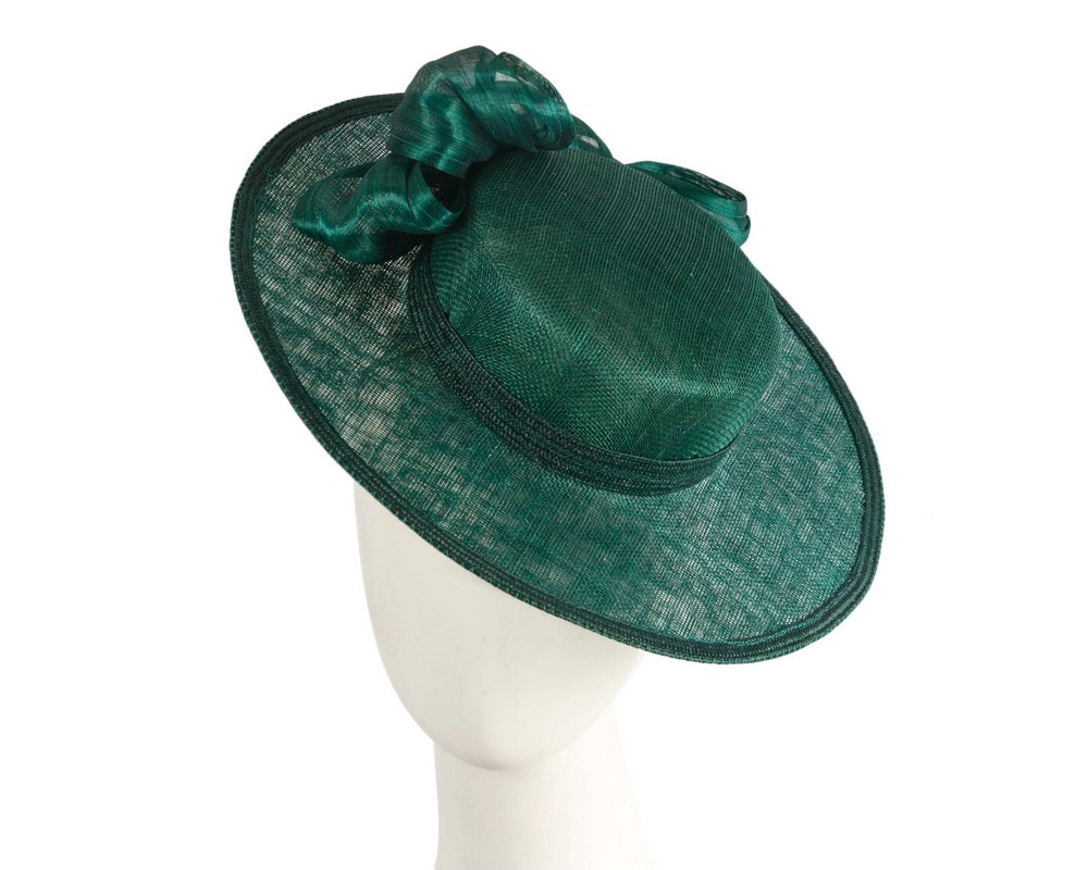 Exclusive teal green boater hat by Believera - Hats From OZ | V32TE Exclusive teal green boater hat by Believera - Hats From OZ