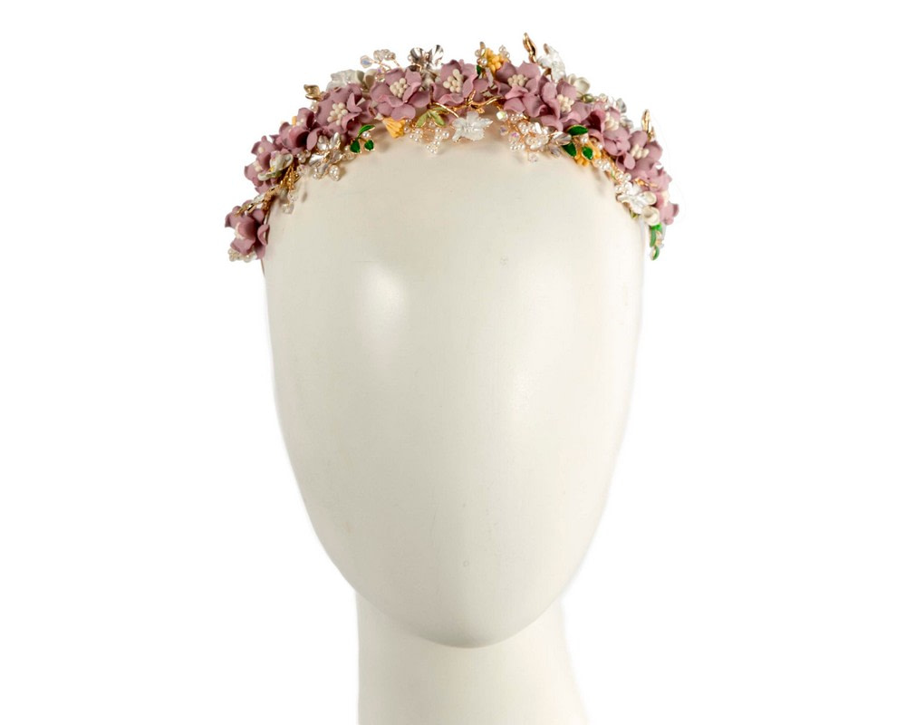 Exclusive flower jewellery headband by Cupids Millinery - Hats From OZ