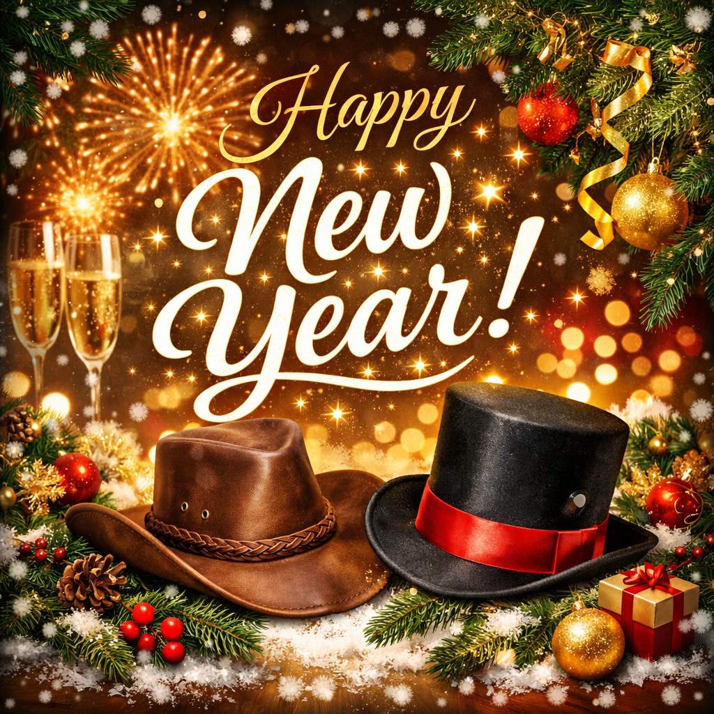 Happy_New_Year Cart - Hats From OZ