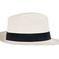 Ecuadorian Panama Hat Trilby Fedora - Image 3