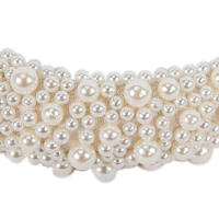 Cream pearl fascinator headband by Cupids Millinery CU430 - Image 4