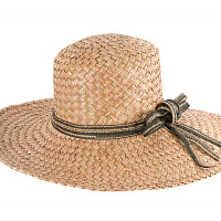 Wide brim straw summer hat - Image 5