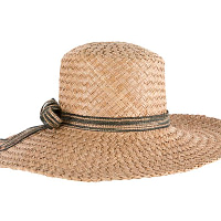 Wide brim straw summer hat - Image 4