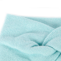 Light blue European Made woolen headband - Image 3