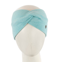 Light blue European Made woolen headband