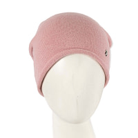 Stylish warm European made pink beanie