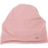Stylish warm European made pink beanie - Image 3