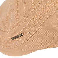 Beige flat cap by Max Alexander - Image 3