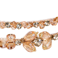 Thin and shiny gold fascinator headband - Image 3
