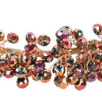 Shiny bronze headband by Max Alexander - Image 3