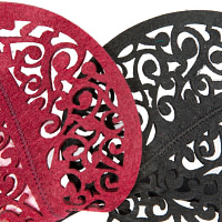 Modern multi-color racing fascinator by Max Alexander - Image 3