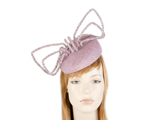Lilac designers racing fascinator by Fillies Collection S211 - Hats From OZ