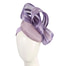 Lilac pillbox fascinator with silk abaca bow by Fillies Collection S307LI - Hats From OZ