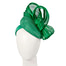 Green pillbox fascinator with silk abaca bow by Fillies Collection - Hats From OZ
