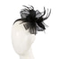Black bow fascinator - Hats From OZ