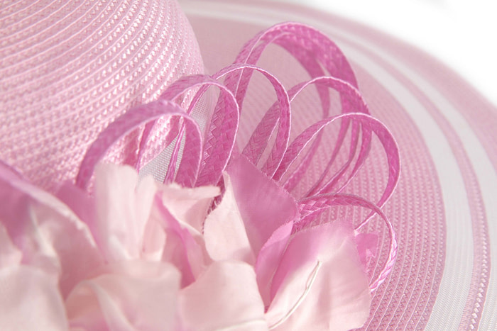 Fashion pink summer ladies hat by Cupids Millinery - Image 5