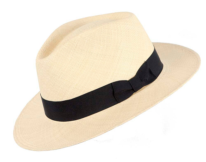 Ecuadorian Panama Two Tone Brisa Weave Sierra Fedora - Image 2