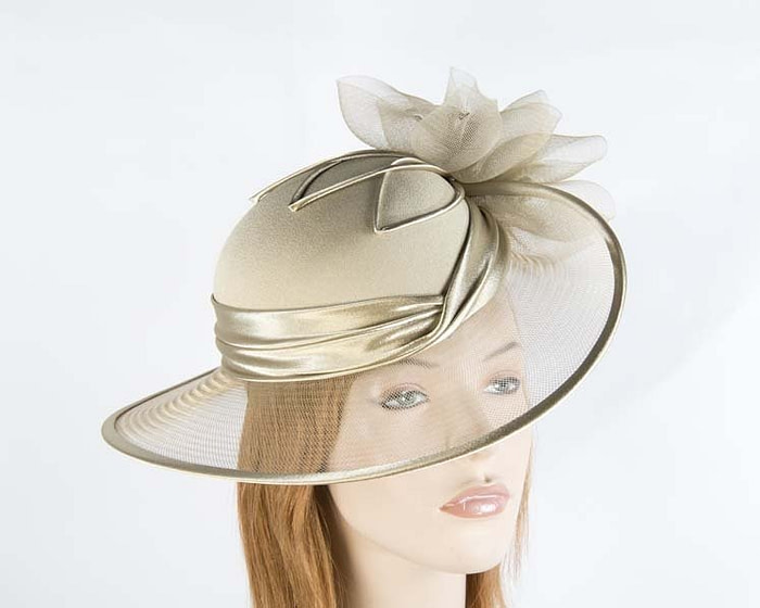 Antique Gold Mother of the Bride Hat - Hats From OZ