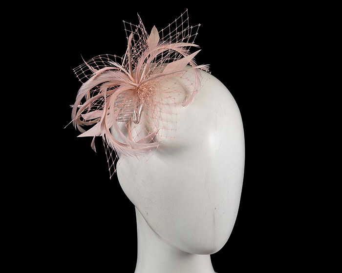 Pink fascinator custom made by Cupids Millinery - Hats From OZ