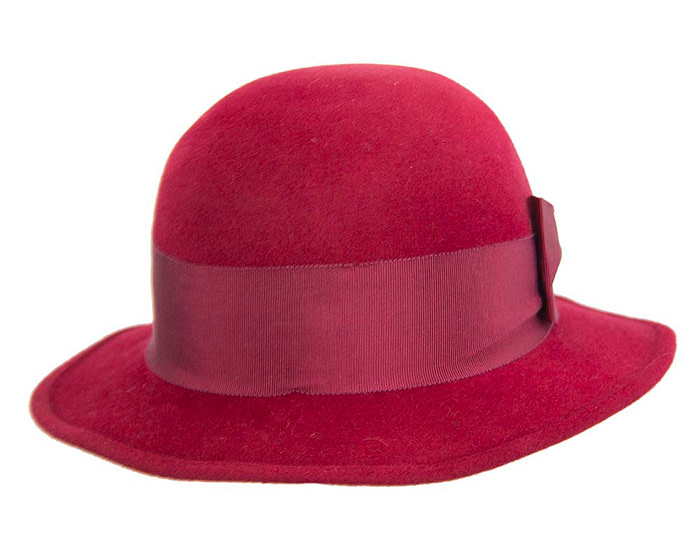 Exclusive red rabbit fur hat - Hats From OZ