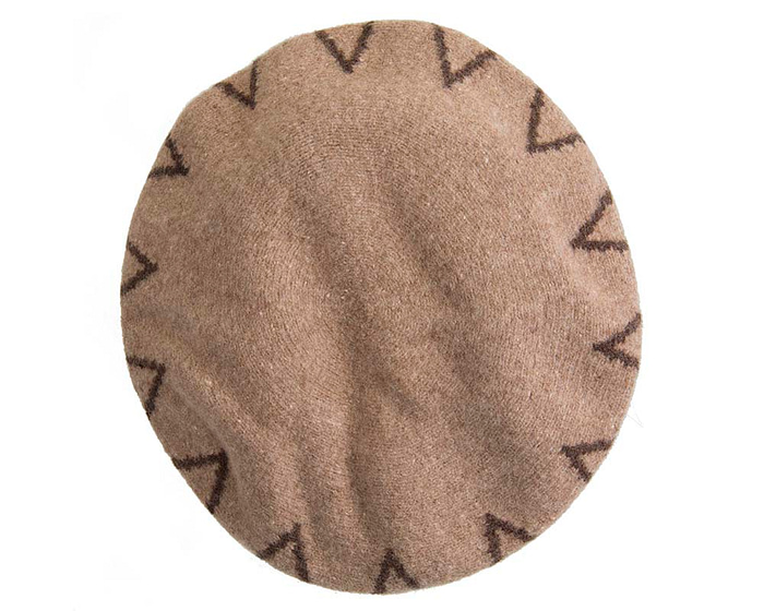 Mocca winter beret by Max Alexander - Hats From OZ