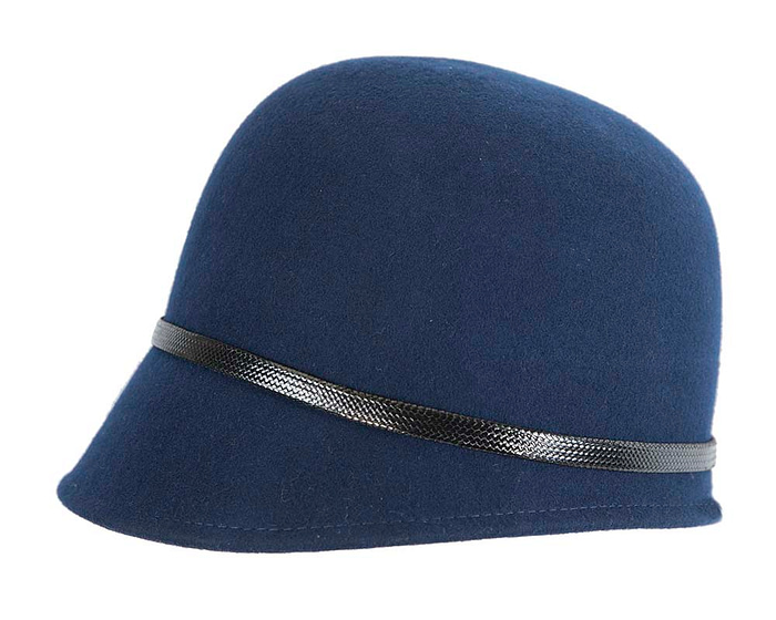 Navy felt bucket hat by Max Alexander - Hats From OZ