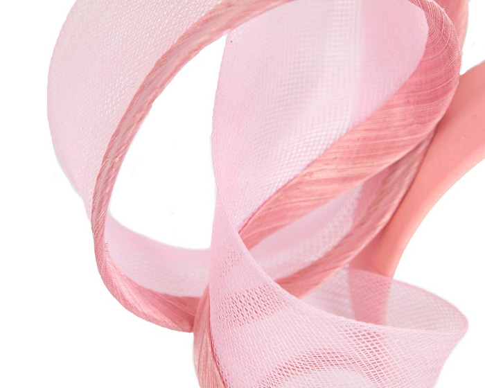 Sculptured pink racing fascinator by Fillies Collection - Hats From OZ