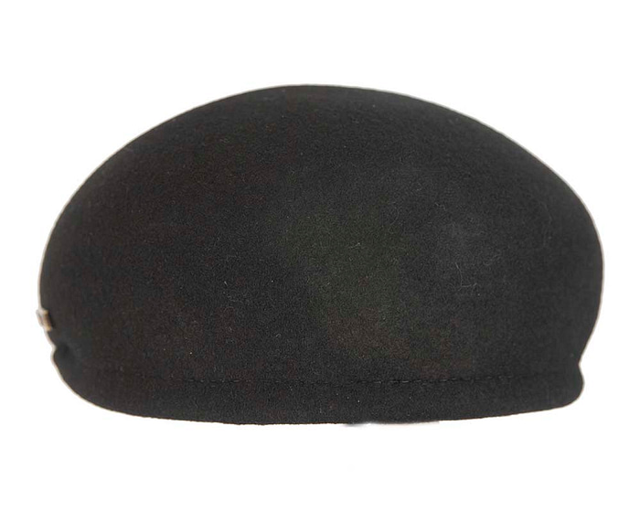 Black Australian Felt Drivers Cap by Jacaru - Hats From OZ