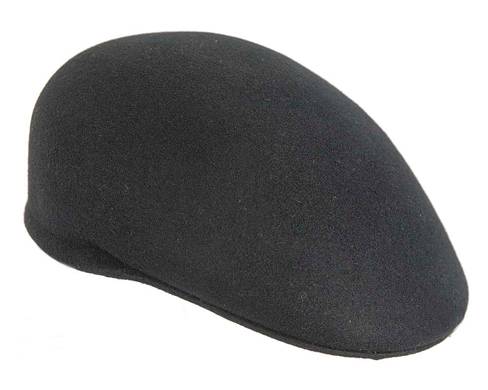 Black Australian Felt Drivers Cap by Jacaru - Hats From OZ