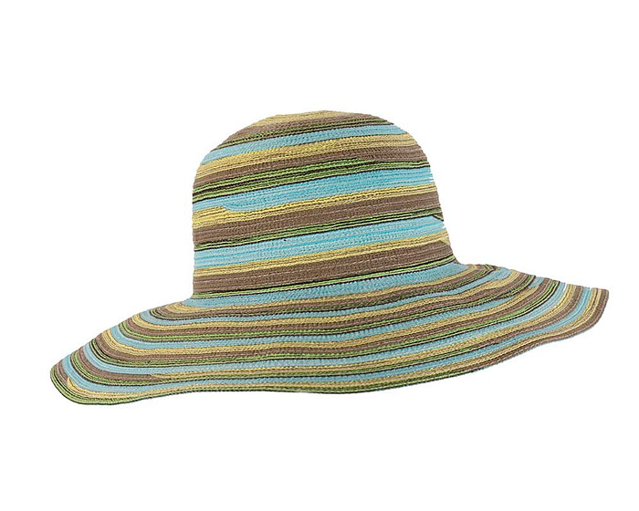 Soft wide brim ladies summer casual beach hat CS006 - Hats From OZ