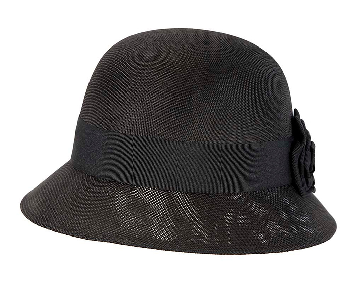 Black cloche hat by Max Alexander MA732 - Hats From OZ