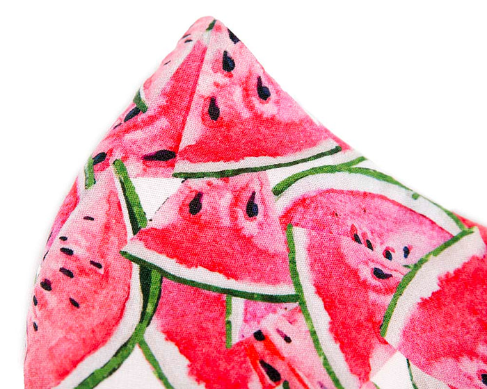 Comfortable re-usable cotton face mask with watermelon print - Hats From OZ