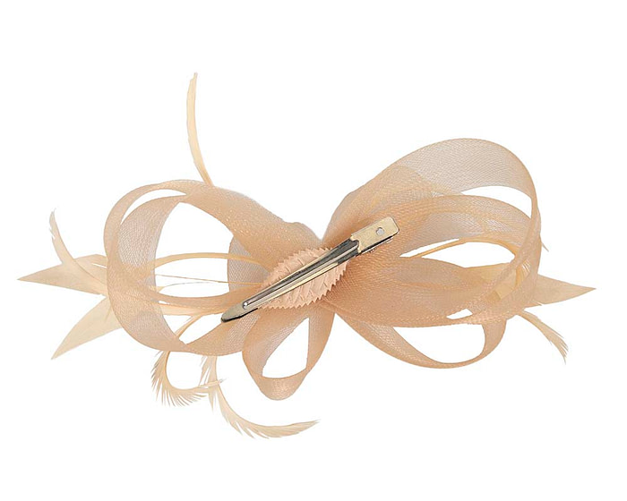 Custom made gold fascinator by Cupids Millinery - Hats From OZ