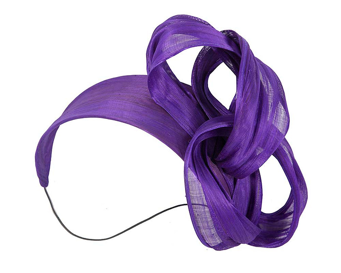 Purple retro headband by Fillies Collection - Hats From OZ