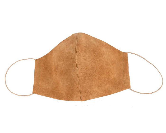 Comfortable re-usable cotton face mask with shades of yellow - Hats From OZ