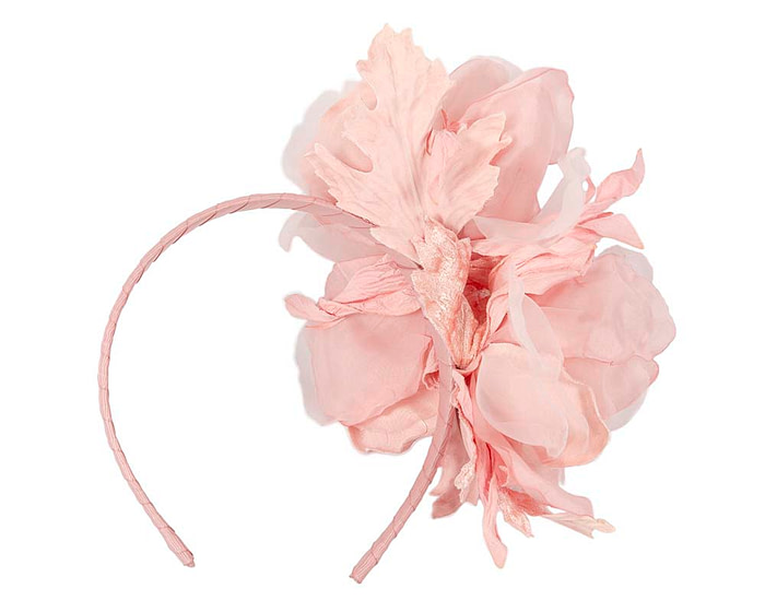 Pink flower fascinator by Fillies Collection - Hats From OZ