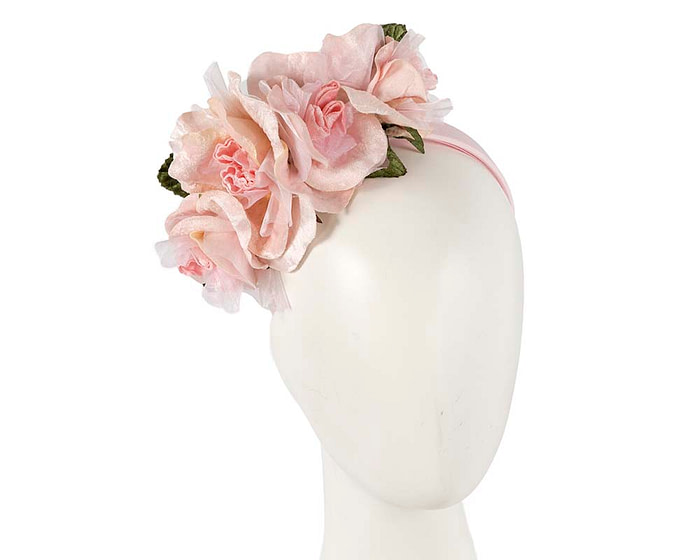 Blush flower headband fascinator by Max Alexander - Hats From OZ