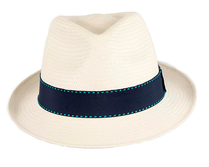 Ecuadorian Panama Cuenca Hat Trilby Fedora Short Brim - Hats From OZ