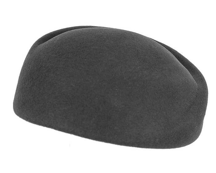 Designers black felt ladies winter hat - Hats From OZ